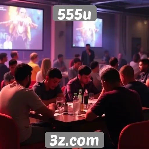 Atividades e eventos da comunidade no site 555u