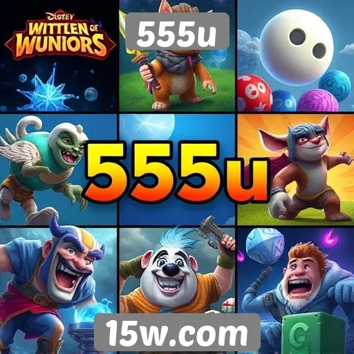 Análise da variedade de jogos disponíveis no 555u