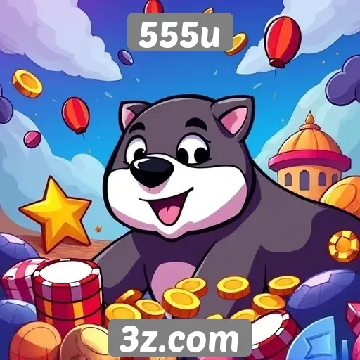 555u oferece uma variedade de jogos online populares