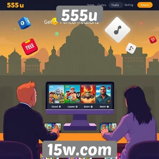 Análise das funcionalidades do site 555u