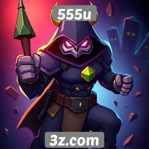 Variedade de jogos disponíveis no 555u